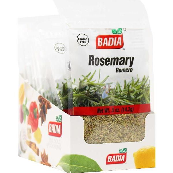 Badia Rosemary 0.5 Ounce Size - 576 Per Case.