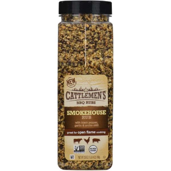 Cattleman Smokehouse Rub 25 Ounce Size - 6 Per Case.