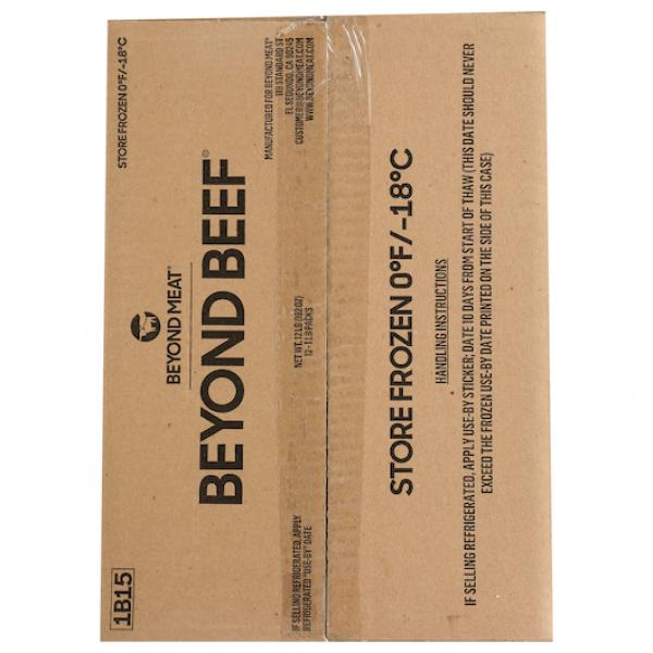 Beyond Meat Beyond Beef 1 Pound Each - 12 Per Case.