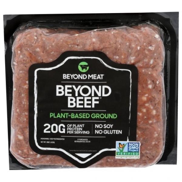 Beyond Meat Beyond Beef 1 Pound Each - 12 Per Case.