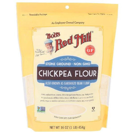 Bob's Red Mill Natural Foods Inc Chickpea Flour, 16 Ounces, 4 Per Case.