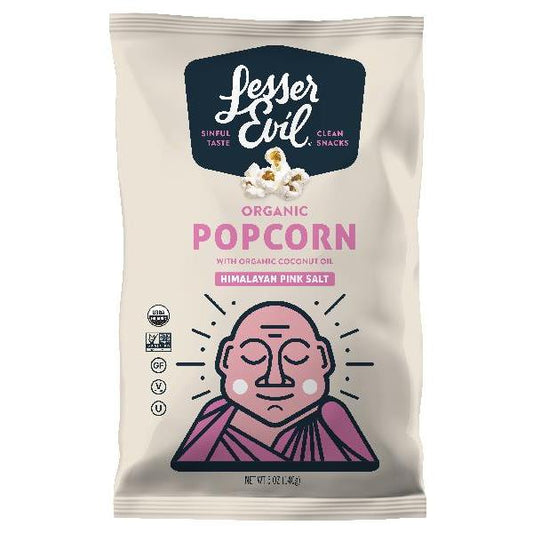 Organic Popcorn Himalayan Pink 4.6 Ounce Size - 12 Per Case.