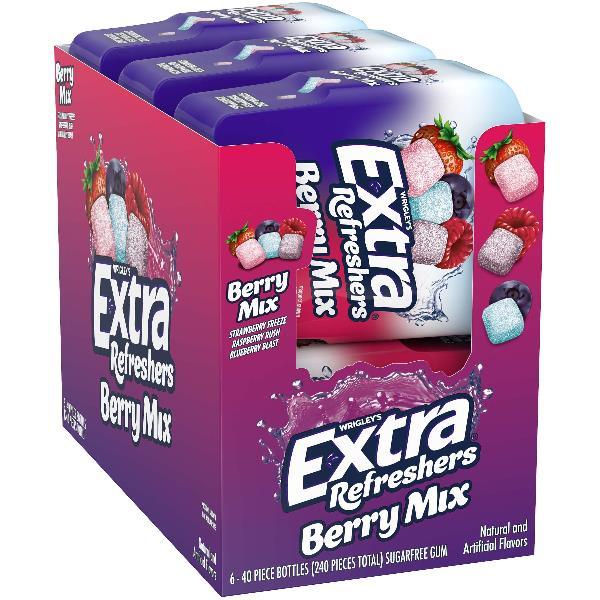 Extra Refresher Berry Mixed Blts Piece 40 Piece - 24 Per Case.