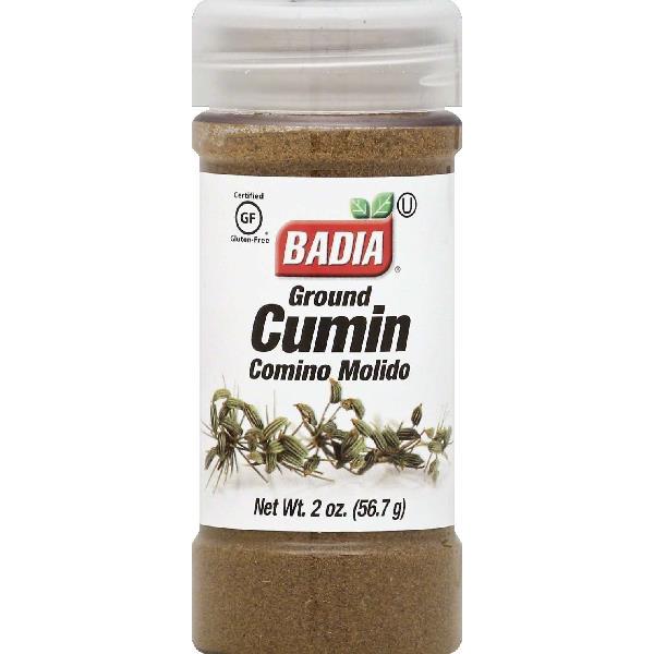 Badia Cumin Ground 2 Ounce Size - 8 Per Case.