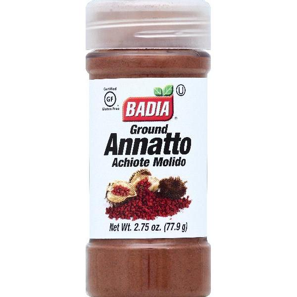 Badia Annatto Ground 2.75 Ounce Size - 8 Per Case.