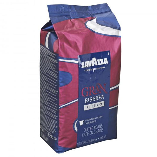 Lavazza Whole Bean Coffee Riserva Dark 1 Each - 6 Per Case.