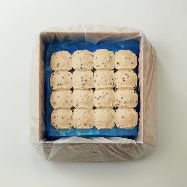 Pillsbury™ Place & Bake™ Frozen Muffintop Batter Whole Grain Chocolate Chip 2.1 Ounce Size - 1 Per Case.