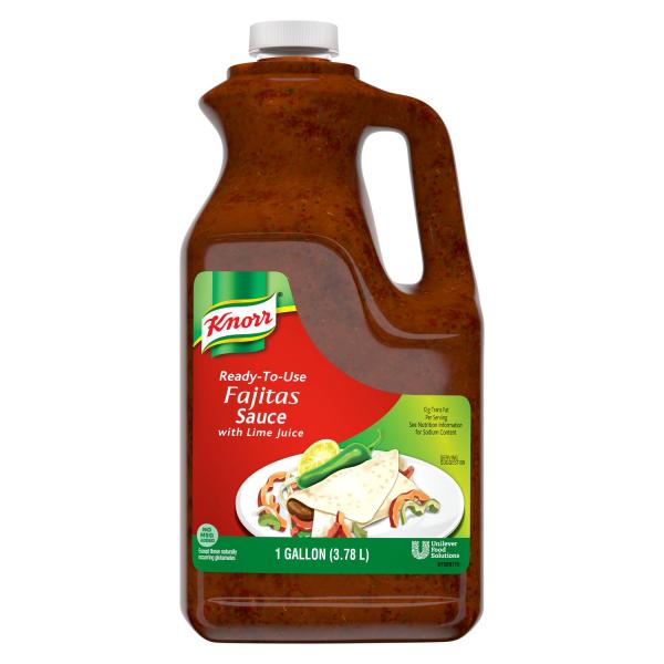 Knorr® Professional Fajitas Sauce With Lime Gal 1 Gallon - 2 Per Case.