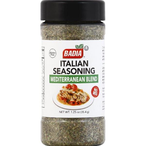 Badia Italian Seasoning 1.25 Ounce Size - 6 Per Case.