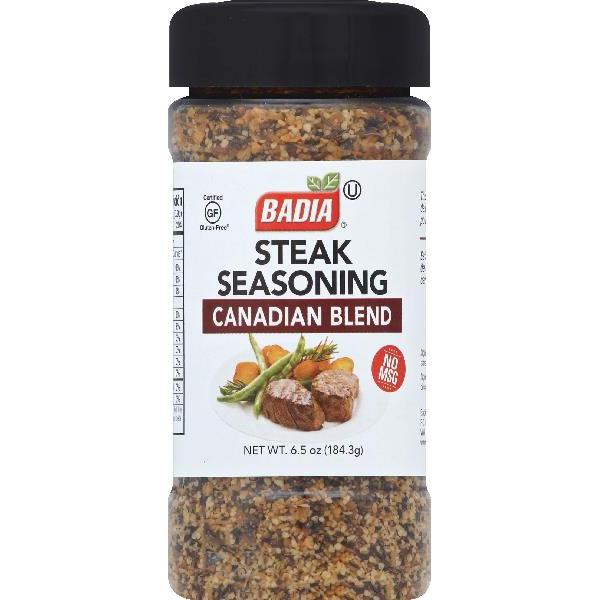 Badia Steak Seasoning 6.5 Ounce Size - 6 Per Case.