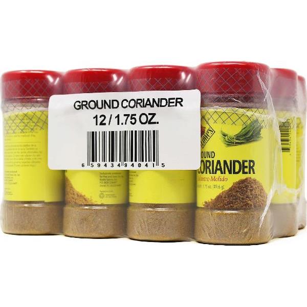 Lowes Coriander Ground 1.75 Ounce Size - 12 Per Case.