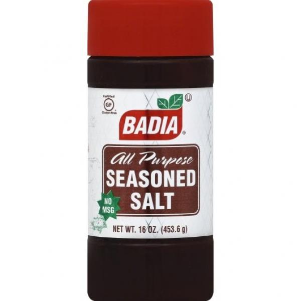 Badia Seasoned Salt 16 Ounce Size - 12 Per Case.