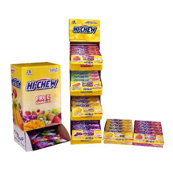 Hi ChewStarter Kit Pos Display Wfree Samples 1 Count Packs - 91 Per Case.