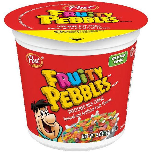 Post Fruity Pebbles 2 Ounce Size - 12 Per Case.