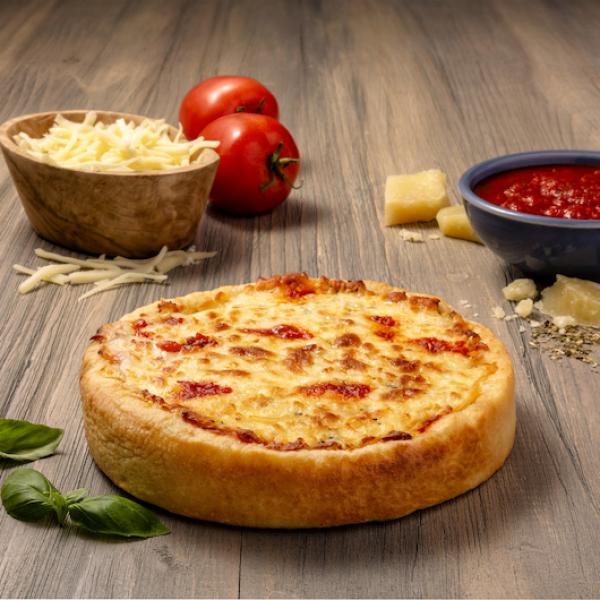 Uno Foods Inc 7" Deep Dish Cheese Pizza 30 Each - 1 Per Case.