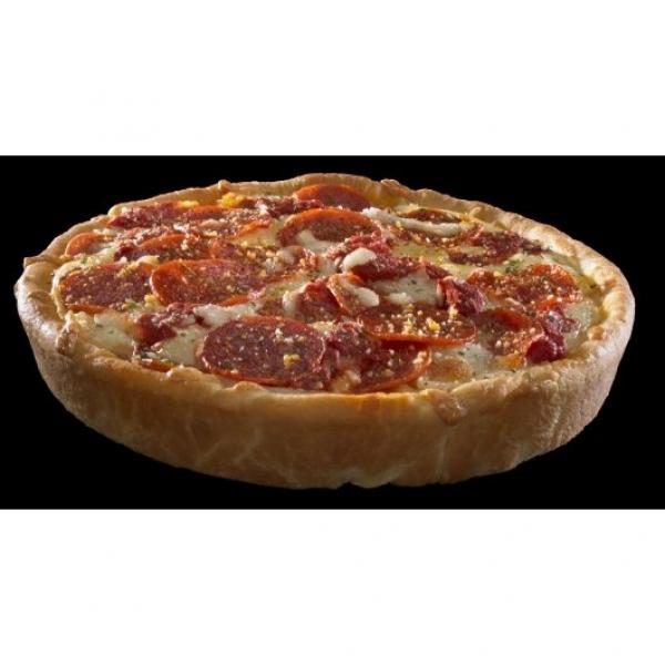 Uno Foods Inc 9" Deep Dish Pepperoni Pizza 6 Each - 1 Per Case.