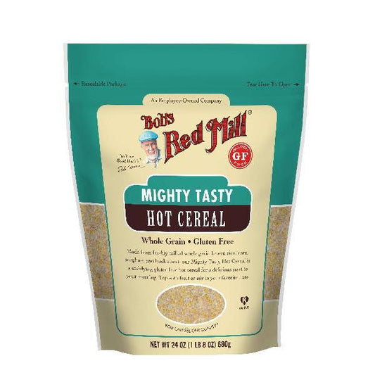 Bob's Red Mill Gluten Free Mighty Tasty Hot Cereal 24 Ounce Size - 4 Per Case.