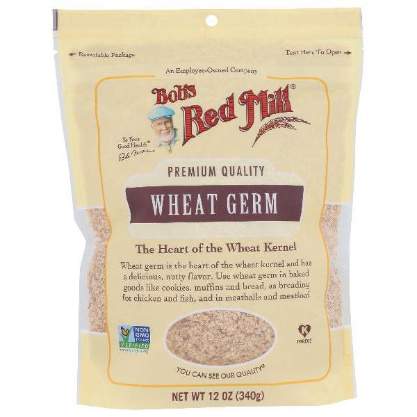 Bob's Red Mill Wheat Germ One Four Pouches 12 Ounce Size - 4 Per Case.