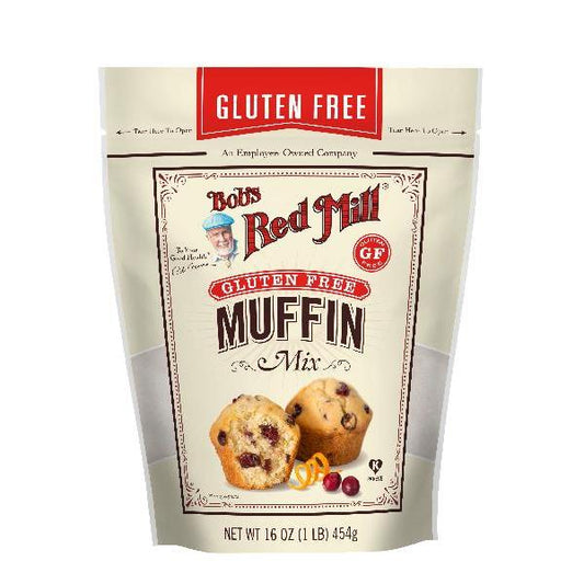 Bob's Red Mill Gluten Free Muffin Mix 16 Ounce Size - 4 Per Case.