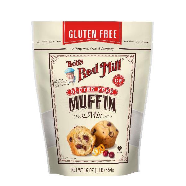 Bob's Red Mill Gluten Free Muffin Mix 16 Ounce Size - 4 Per Case.