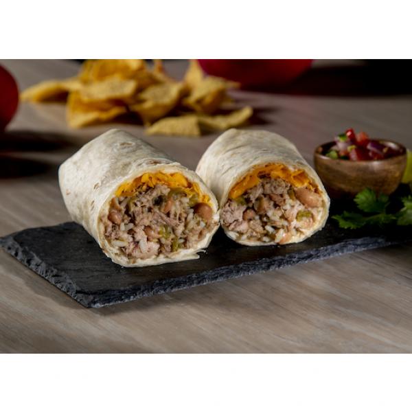 Pork Carnitas Rice & Beans Quickie Burrito Mix 5 Pound Each - 4 Per Case.