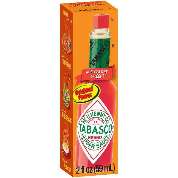 Tabasco Pepper Sauce 2 Fluid Ounce - 24 Per Case.