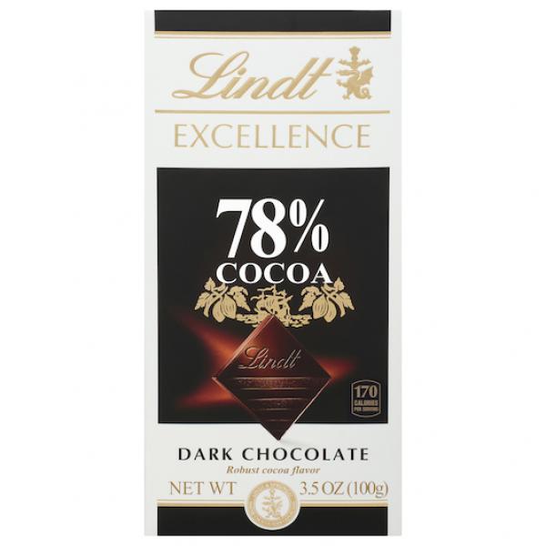 Lindt & Sprungli USA Inc Excellence Cooca Bar 3.5 Ounce Size - 144 Per Case.