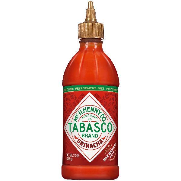 Tabasco Sriracha Sauce 20 Ounce Size - 6 Per Case.