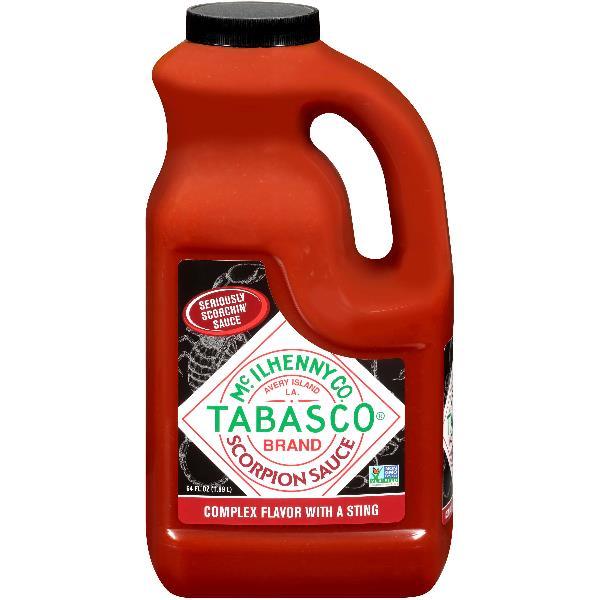 Tabasco Scorpion Sauce 0.5 Gallon - 2 Per Case.