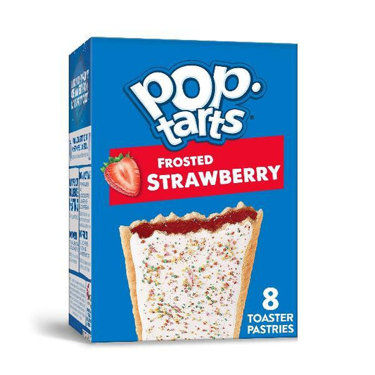 Kellogg's Pop Tarts Frosted Strawberry13.5 Ounce Size - 12 Per Case.