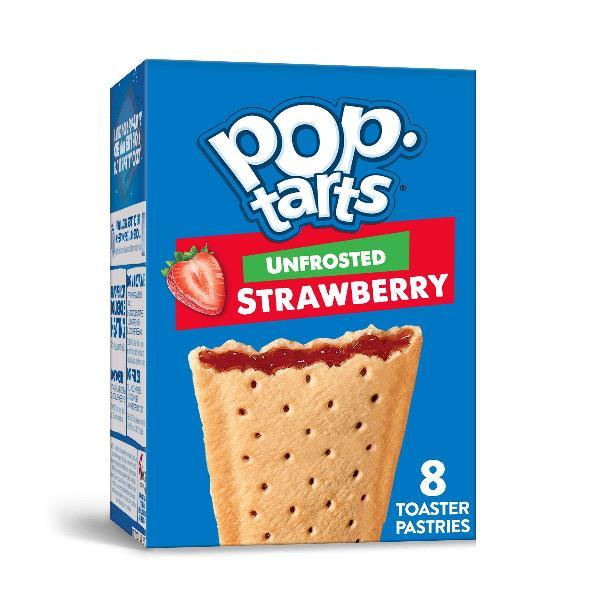 Kellogg's Pop Tarts Strawberry, 13.5 Ounce Size - 12 Per Case.