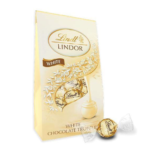 Lindt & Sprungli USA Inc Lindor White Bag 5.1 Ounce Size - 6 Per Case.