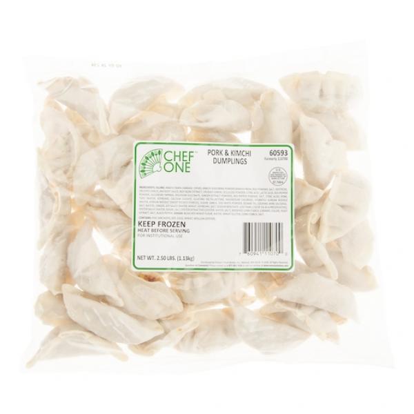 Sfs Chef One Prk & Kimchi Dumpling Lbs40 Ounce Size - 3 Per Case.