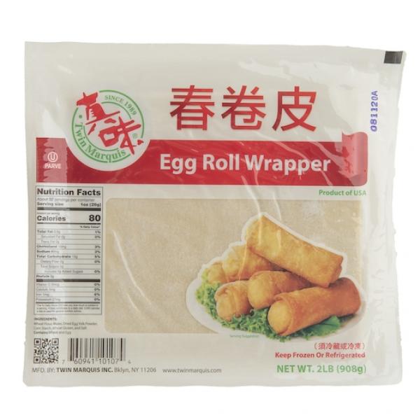 Sfs Twin Marquis Egg Roll Wrapper Lbs32 Ounce Size - 10 Per Case.