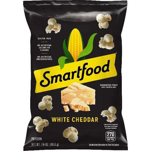 Smart Foods Cheddar 1.75 Ounce Size - 24 Per Case.