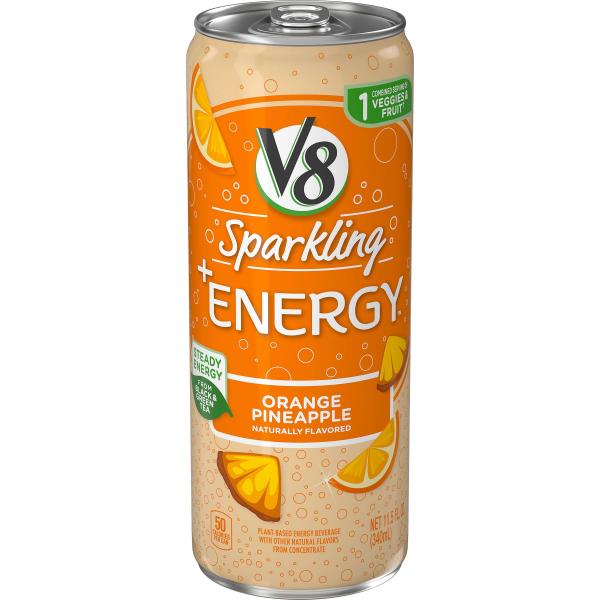 V8 Orange P'applele 11.5 Fluid Ounce - 12 Per Case.