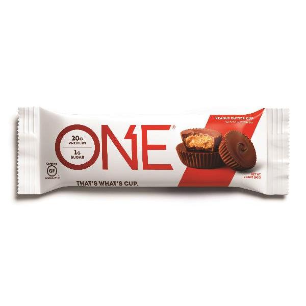 One Brand Peanut Butter Cup Bar 2.12 Ounce Size - 72 Per Case.