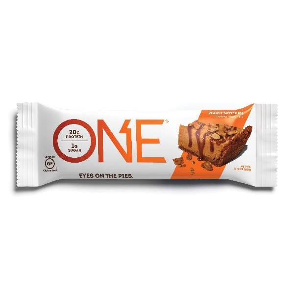 One Brand Peanut Butter Pie Bar 2.12 Ounce Size - 72 Per Case.