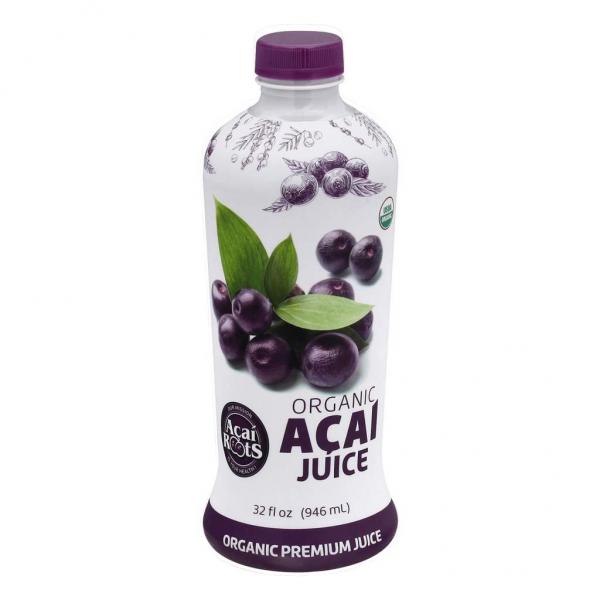 Acai Roots Organic Premium Acai Juice 32 Fluid Ounce - 6 Per Case.