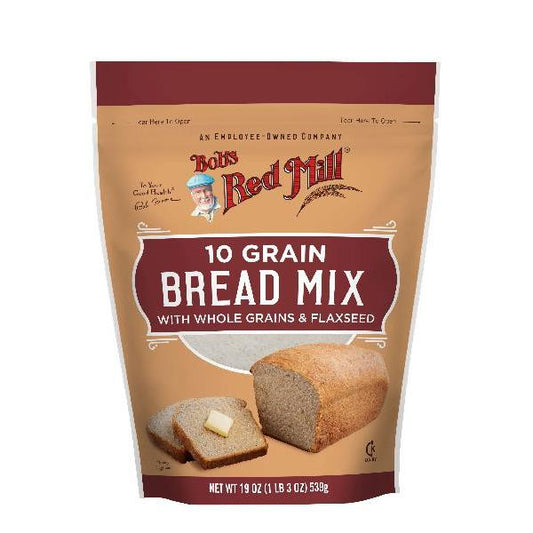 Bob's Red Mill Grain Bread Mix One Four Pouches 19 Ounce Size - 4 Per Case.