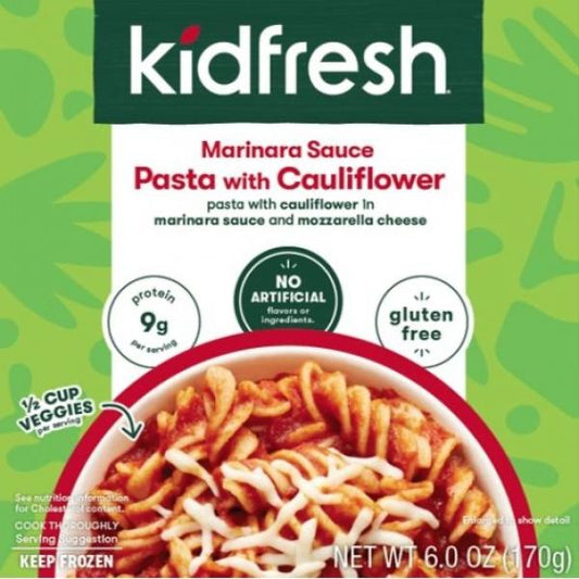 Kidfresh Pasta Marinara 6 Ounce Size - 8 Per Case.