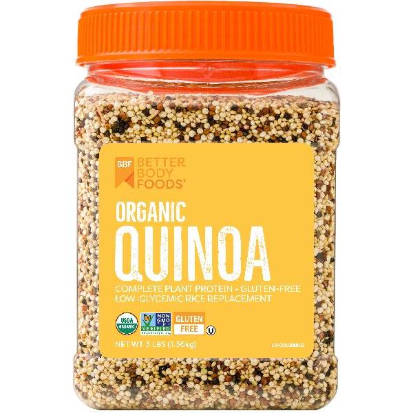 Betterbody Foods Organic Quinoa Medley 3-3 Pound Gluten Free; Kosher; Organic-95% 3-3 Pound