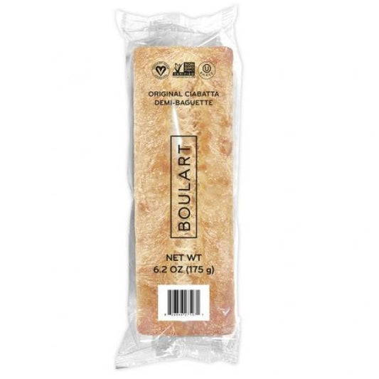 Individually Wrapped Ciabatta Demi Baguette Original 6.2 Ounce Size - 36 Per Case.