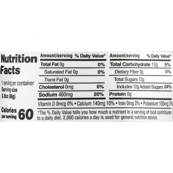 Oh Snap Sassy Bites 3.25 Fluid Ounce - 12 Per Case.