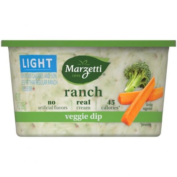 Marzetti Light Ranch Veggie Dip 14 Ounce Size - 6 Per Case.