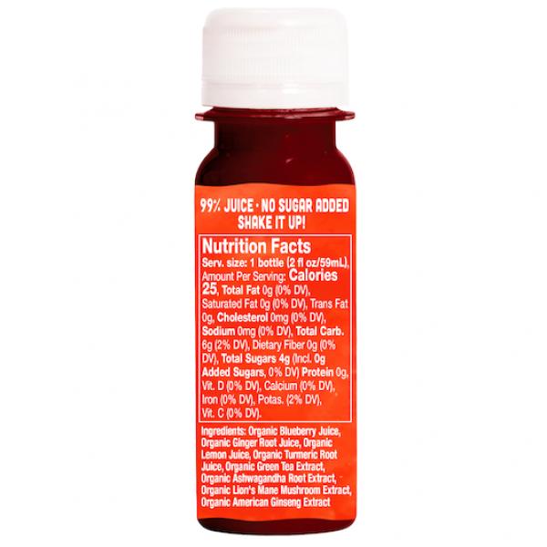 Vive Organic Energy Focus 2 Fluid Ounce - 12 Per Case.