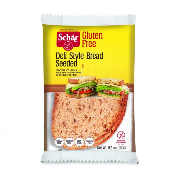 Schar Gluten Free Deli Style Seeded 8.8 Ounce Size - 5 Per Case.