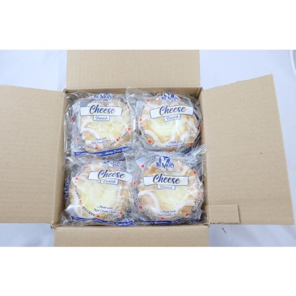 Round Cheese Danish 4 Ounce Size - 12 Per Case.