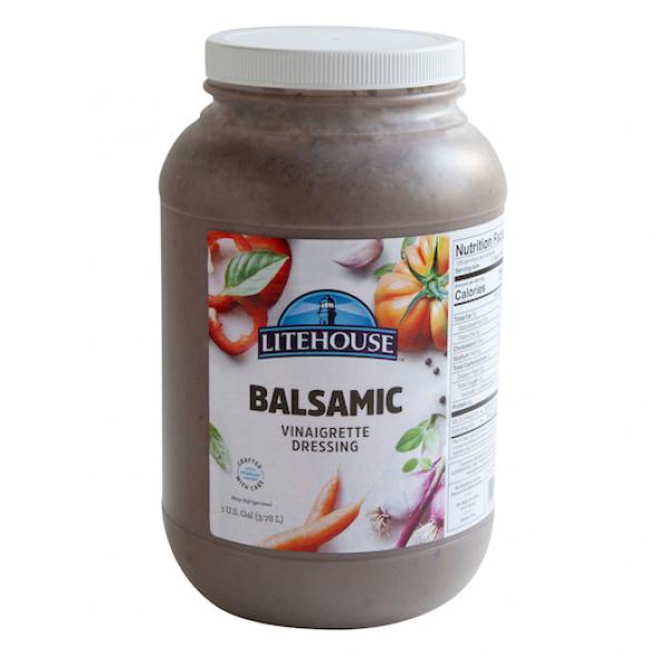 Litehouse Premium Balsamic Vinaigrette 1 Gallon - 2 Per Case.