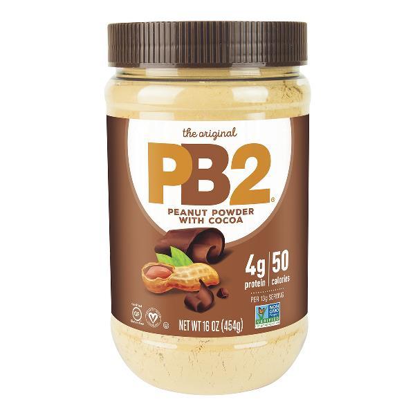 Pb Foods Peanut Powder With Cocoa 16 Ounce Size - 6 Per Case.
